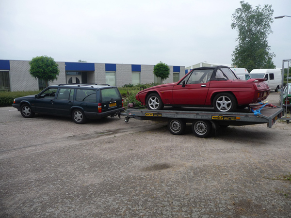 SS1 ophalen met mijn Volvo 940