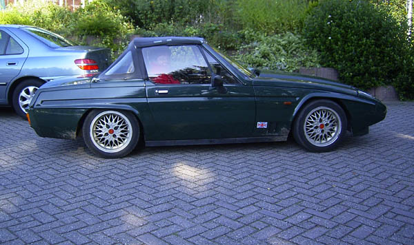 My green 1800 at the autumn meeting 2004 Dutch RSSOC-NL